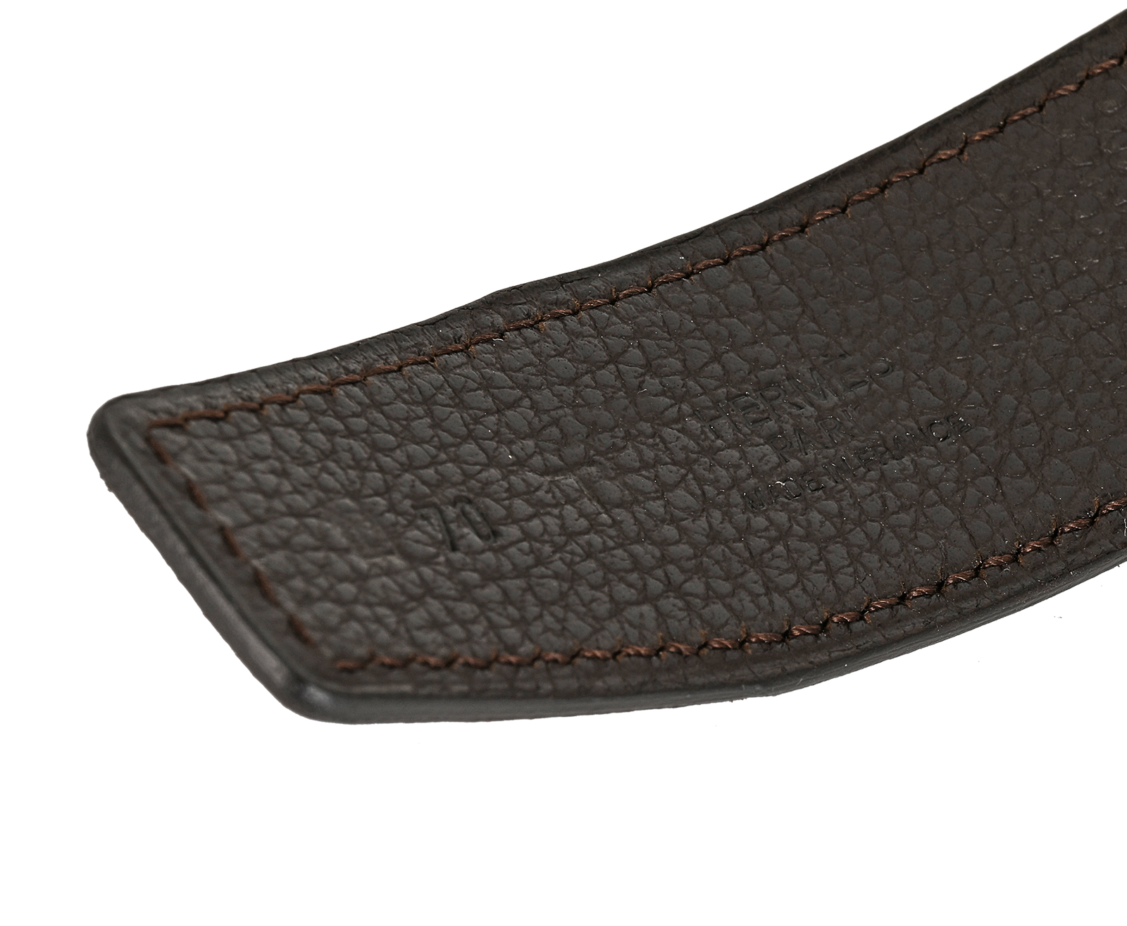 Hermes 32MM H Buckle Reversible Belt, &pound;450, Accessories, Brown, Leather, Other view