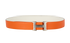 Hermes Reversible H Belt, &pound;320, Accessories, Orange/White, Leather, Other view