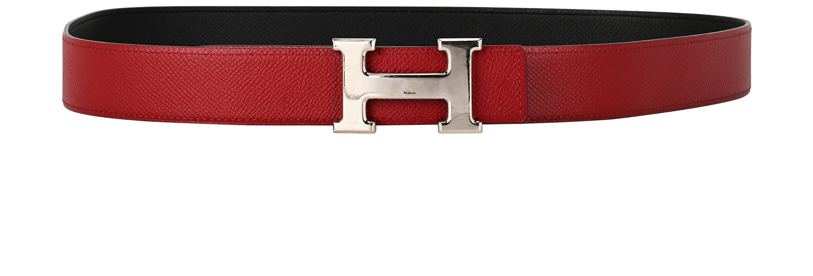 Hermes H Reversible Belt, &pound;450, Accessories, Black/Red, Leather, Other view