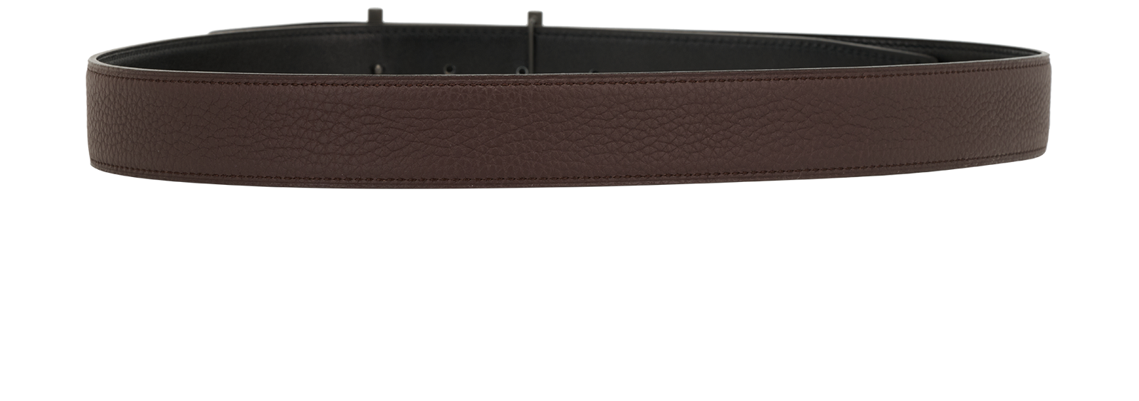 Hermes Rider Buckle Reversible Belt, &pound;495, Accessories, Black/Brown, Leather, Other view