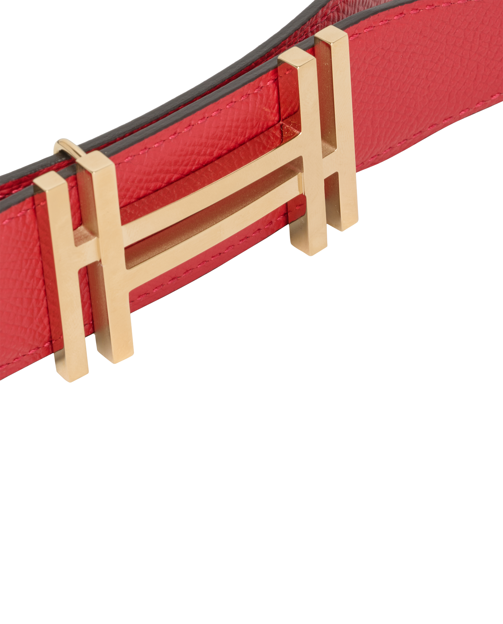 Pre-loved Hermes H Au Carre 32MM Reversible Belt - £430 display picture 1