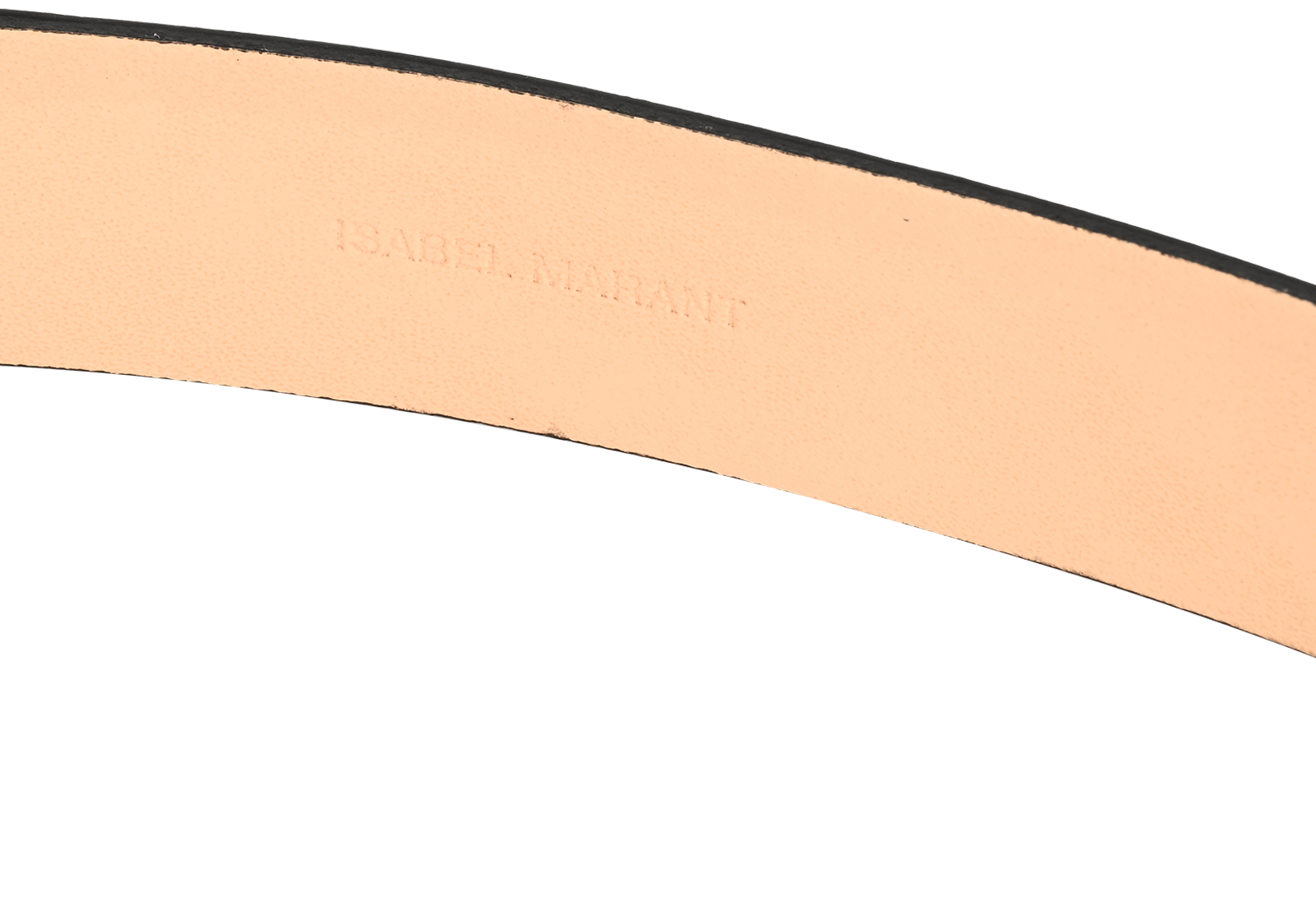 Isabel Marant Lecce Belt, &pound;60, Accessories, Purple/Yellow, Leather, Other view