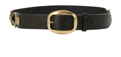 Isabel Marant Belt, &pound;80, Accessories, Black/Gold, Leather, Front view