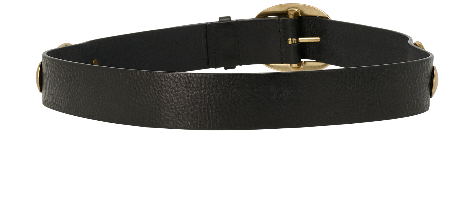 Isabel Marant Belt, &pound;80, Accessories, Black/Gold, Leather, Back view