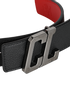 Christian Louboutin CL Reversible Belt, &pound;250, Accessories, Black/Red, Leather, Other view