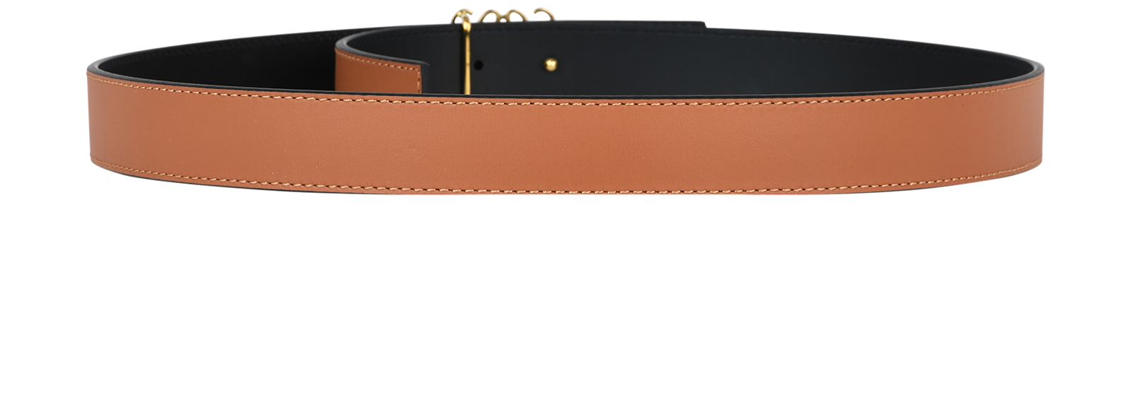 【送関込】LOEWE☆ロエベ Anagram Reversible Belt Reversible Anagram belt in smooth calfskin Blue - LOEWE