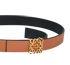 Loewe Anagram Reversible Belt, £250, Accessories, Black/Tan, Leather, Other view