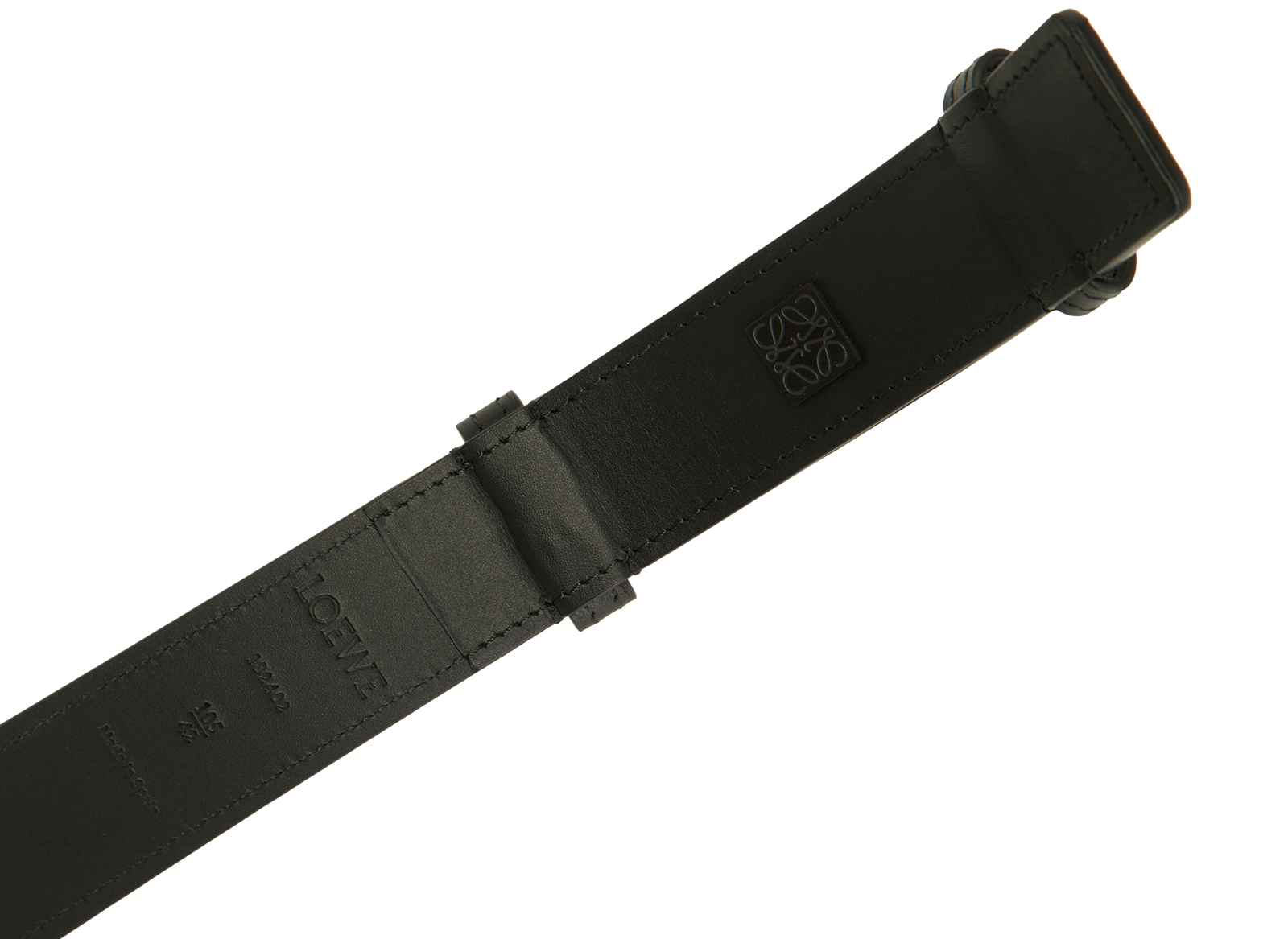 Loewe Utility Belt, &pound;220, Accessories, Black, Leather, Other view