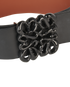Loewe Anagram Waist Belt, &pound;250, Accessories, Black, Leather, Other view