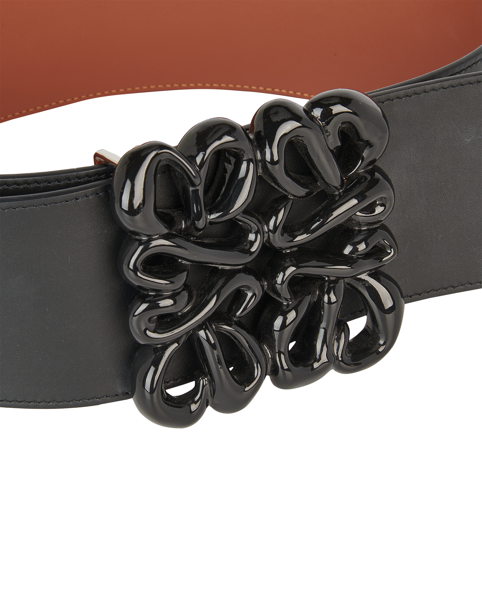 Loewe Anagram Waist Belt, &pound;250, Accessories, Black, Leather, Other view