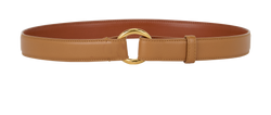 Loro Piana Belt, Leather, Tan, 80cm, MII, 2*
