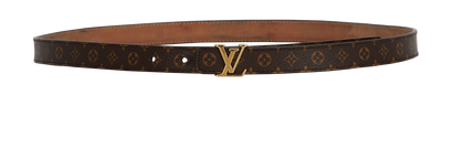 Louis Vuitton Slim LV Belt, front view