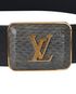 Vintage Louis Vuitton Plaque Belt, other view
