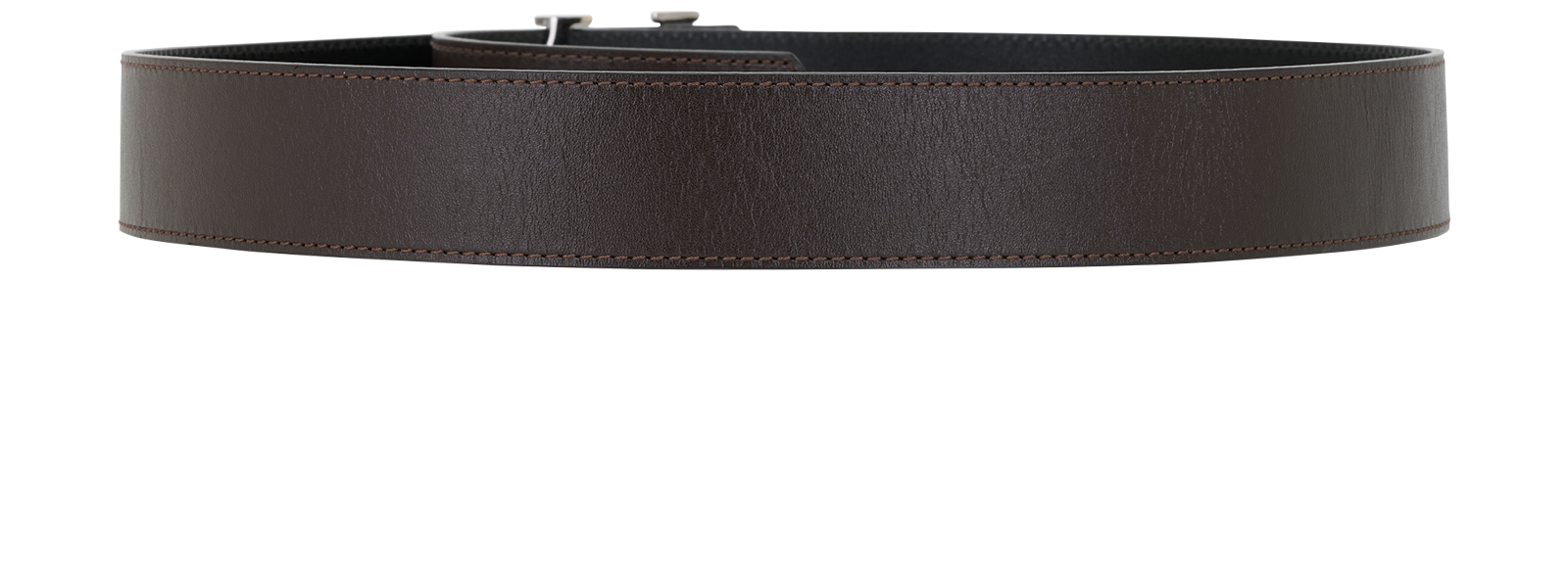 Louis Vuitton Initiales Reversible Belt, &pound;240, Accessories, Black/Brown, Leather, Back view