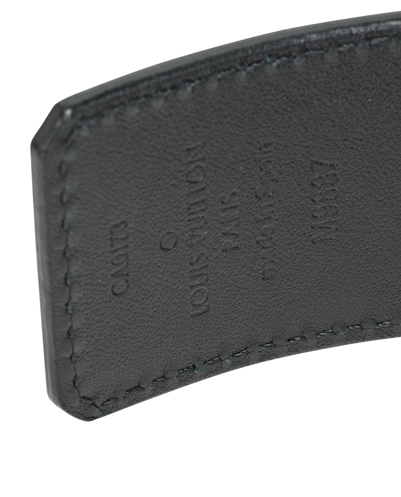Louis Vuitton Initiales Reversible Belt, &pound;240, Accessories, Black/Brown, Leather, Other view