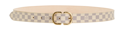 Louis Vuitton Ceinture Belt, &pound;225, Accessories, Cream, Canvas, Front view