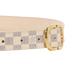 Louis Vuitton Ceinture Belt, &pound;225, Accessories, Cream, Canvas, Other view