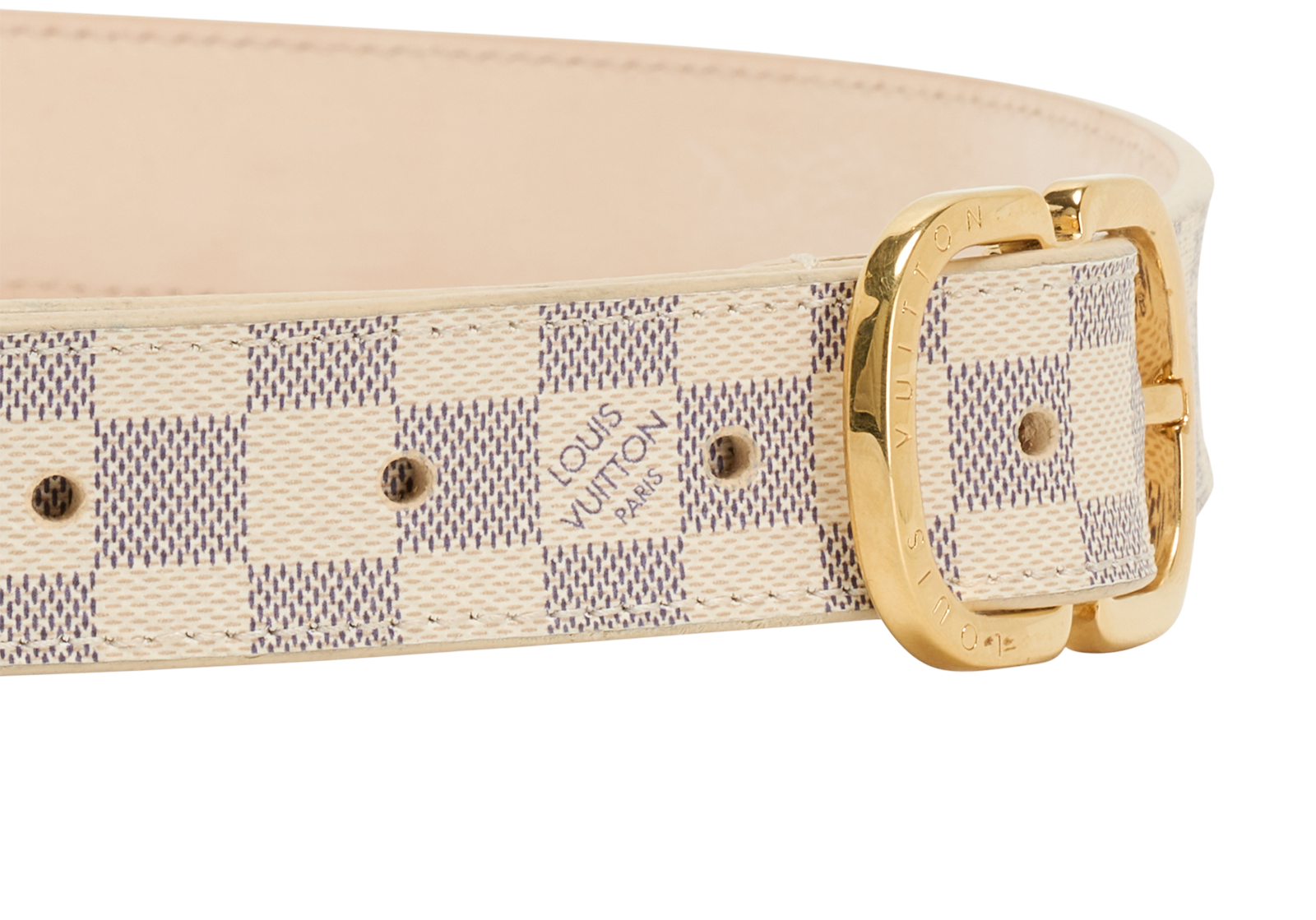 Louis Vuitton Ceinture Belt, &pound;225, Accessories, Cream, Canvas, Other view