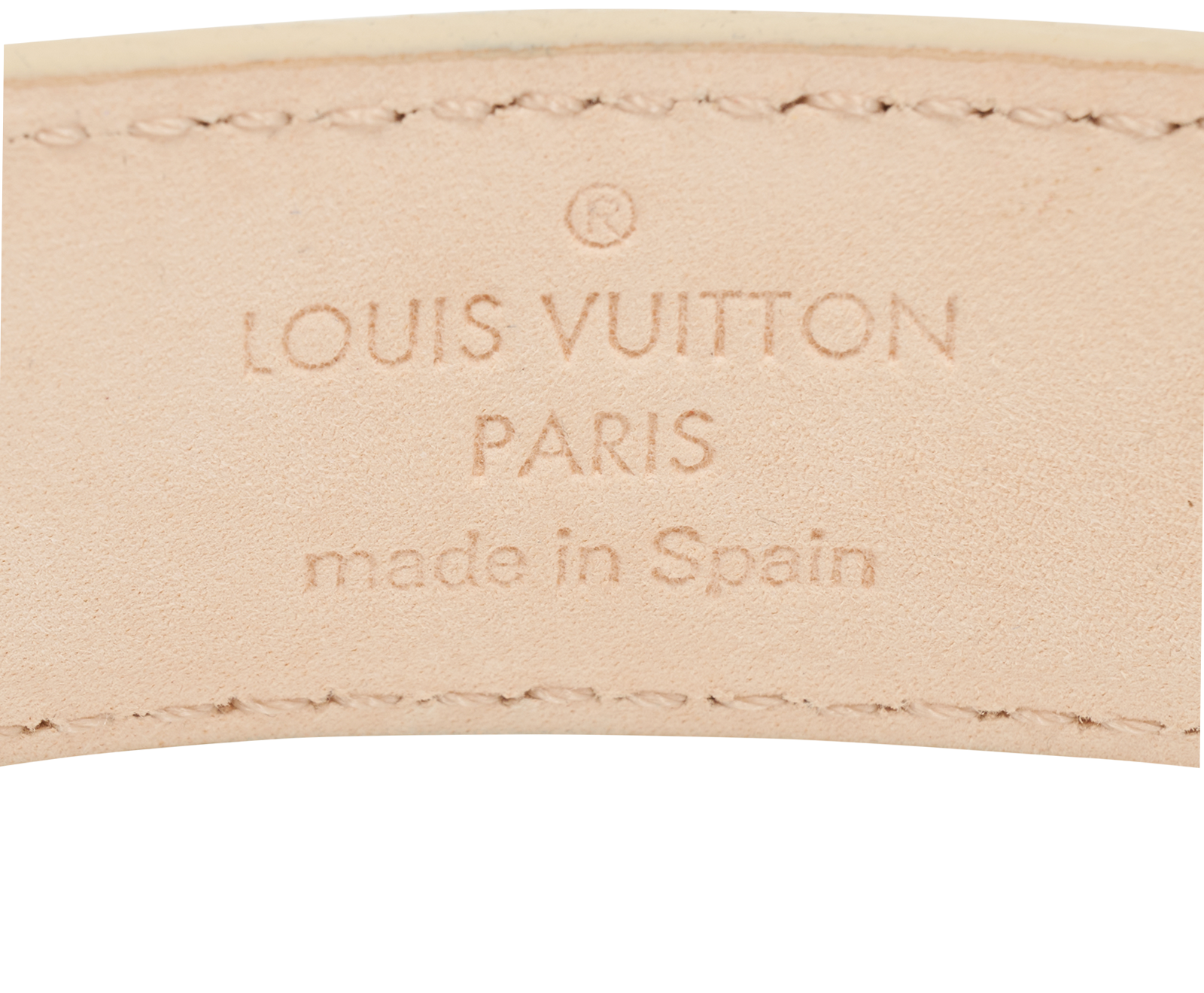 Louis Vuitton Ceinture Belt, &pound;225, Accessories, Cream, Canvas, Other view