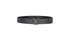 Louis Vuitton Initials 40mm Reversible Belt, &pound;395, Accessories, Black/Grey, Coated Canvas, Front view