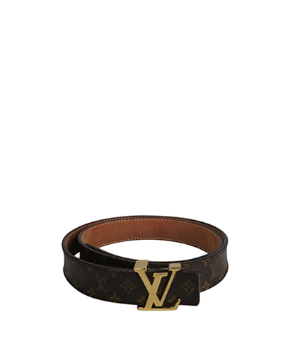 Louis Vuitton Mini Mono Belt, &pound;195, Handbags, Brown, Coated Canvas, Front view
