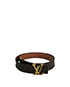 Louis Vuitton Mini Mono Belt, &pound;195, Handbags, Brown, Coated Canvas, Front view