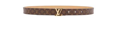 Louis Vuitton LV Initials 20mm Belt, front view