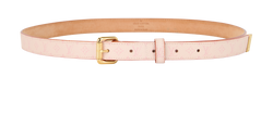 Louis Vuitton Monogram Belt, Canvas, Pink, 90cm, MIS, DB/B, 2*