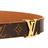 Louis Vuitton Initials Reversible Belt, &pound;250, Accessories, Brown/Tan, Canvas/Leather, Other view