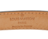 Louis Vuitton Square Buckle Thin Belt, &pound;220, Accessories, Brown, Canvas, Other view
