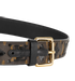 Louis Vuitton Sequin Belt, £290, Accessories, Black/Brown, Canvas, Other view