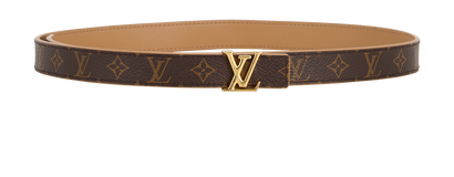 Louis Vuitton Initiales Reversible Belt, &pound;180, Accessories, Beige/Brown, Canvas, Front view