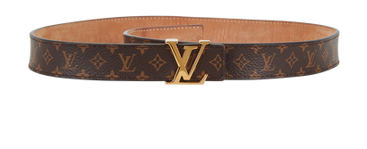 Louis Vuitton Thin Initials Belt, front view