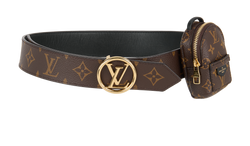 Louis Vuitton Palm Springs Belt, Canvas, Mono, 70 CM, B/DB, 3*