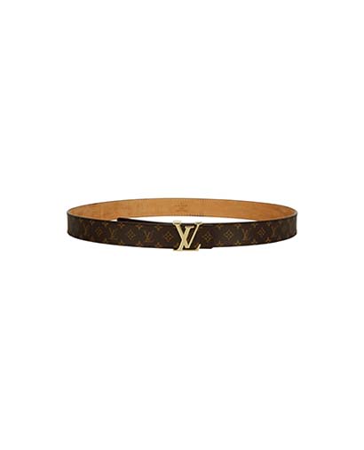 Louis Vuitton Mini Belt, &pound;180, Accessories, Brown, Leather, Front view