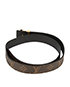 Louis Vuitton Logo Belt, back view