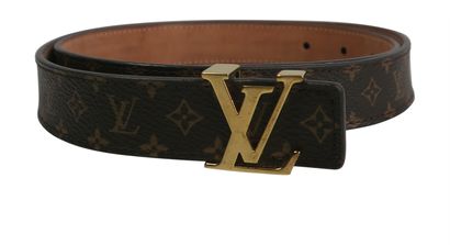 Louis Vuitton 25mm Belt, front view