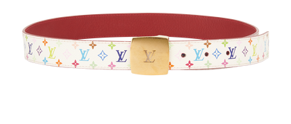Louis Vuitton x Takashi Murakami Belt 85cm, front view