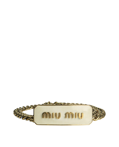 Miu Miu Chain Belt, front view