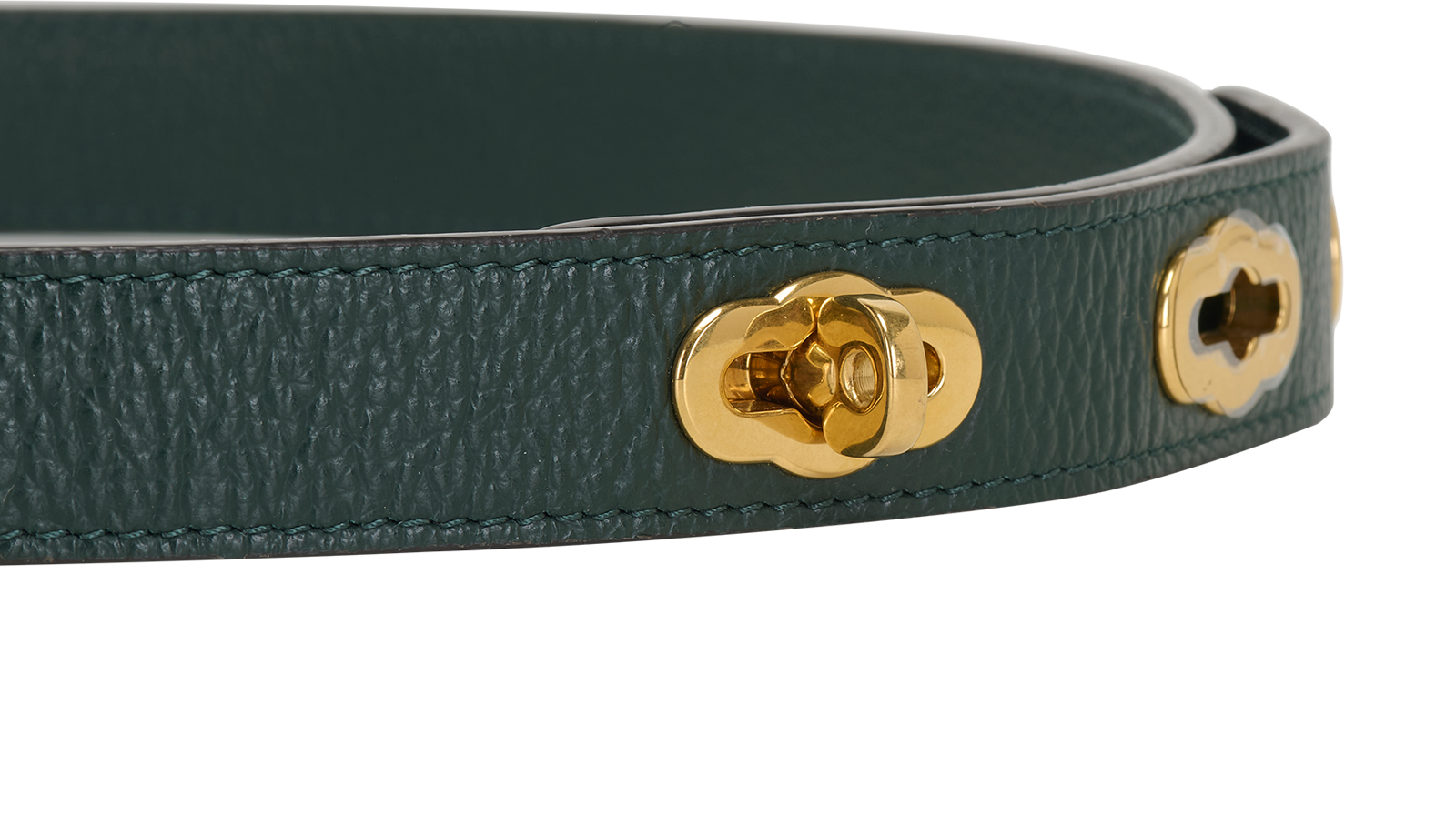 Mulberry Bryn Belt, &pound;80, Accessories, Green, Leather, Other view