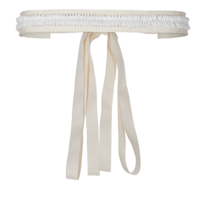 Prada Grosgrain Beaded Belt, front view