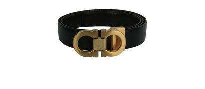 Salvatore Ferragamo Reversible Gancini Belt, front view