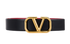 Valentino Reversible V Buckle Belt, front view