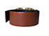 Valentino Reversible V Logo Wide Belt, back view