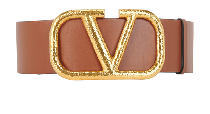 Valentino V Logo 70MM Belt, front view