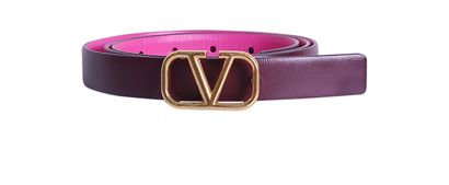 Valentino Reversible VLogo Belt, front view