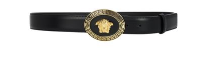 Versace Mens Medusa Belt, front view