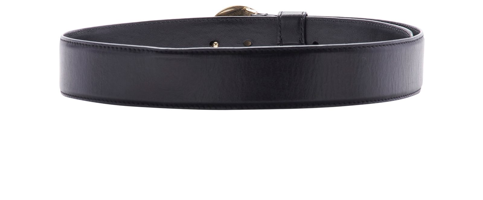 Versace Medusa Belt, &pound;220, Accessories, Black, Leather, Back view