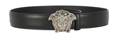 Versace Medusa Buckle Belt, front view