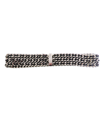 Saint Laurent Triple Chain Belt, front view